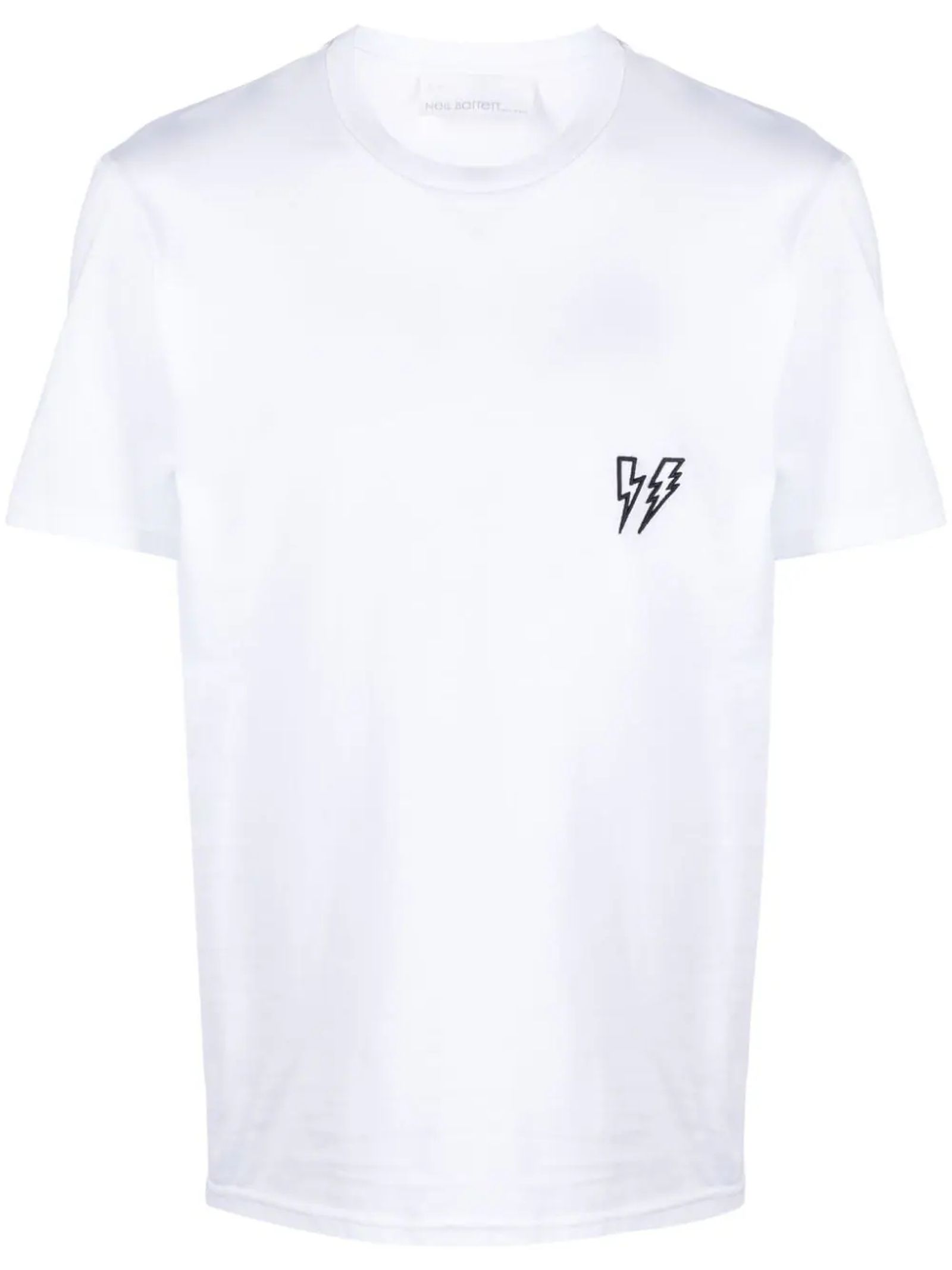 T shirt in cotone bianco NEIL BARRETT Mariodannashop